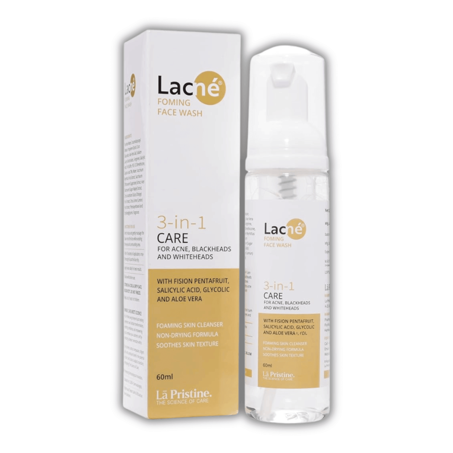 Lacne foming face wash 3 in 1 care 60ml