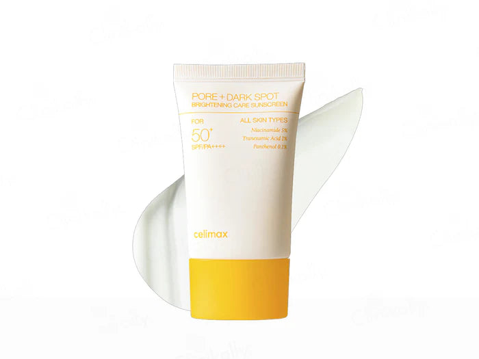 Celimax Pore + Dark Spot Brightening Care Sunscreen SPF 50+ PA++++,50ml.