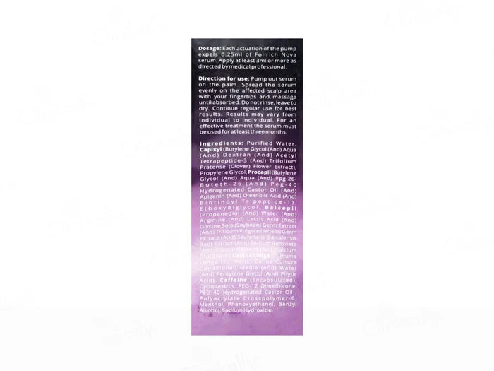Folirich Nova Hair Growth Serum, 50ml.