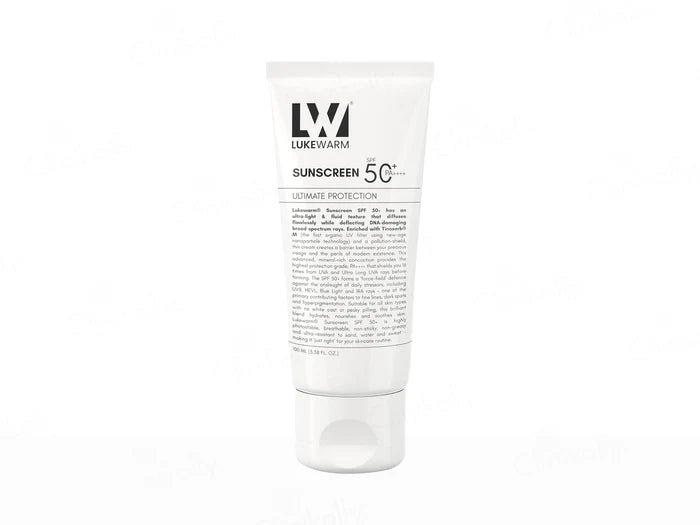 Lukewarm Ultimate Protection Sunscreen SPF 50+ PA++++, 100ml.