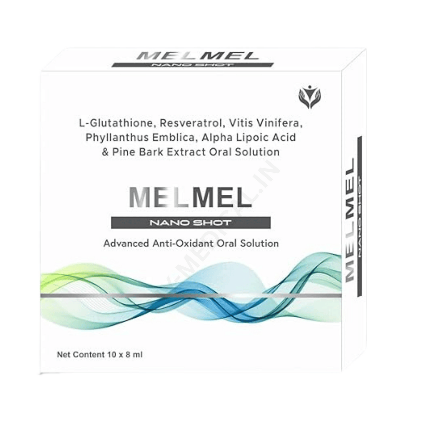 Melmel Nano Shot Advanced Anti oxidant Oral Solution 10*5ml