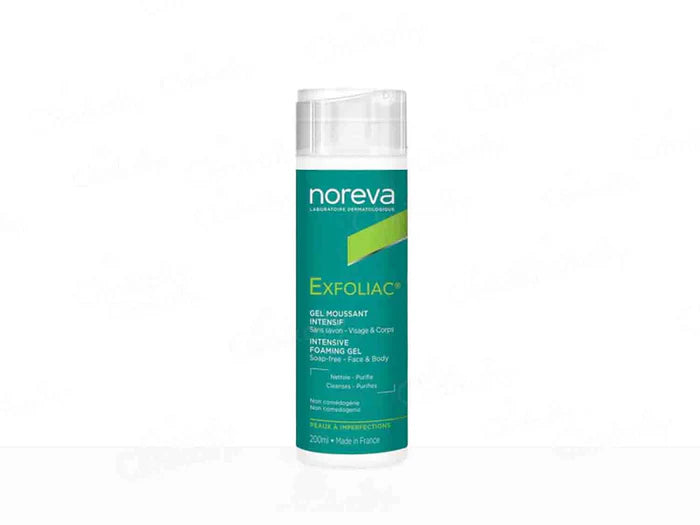 Noreva Exfoliac Intensive Gel Face Wash, 200ML.