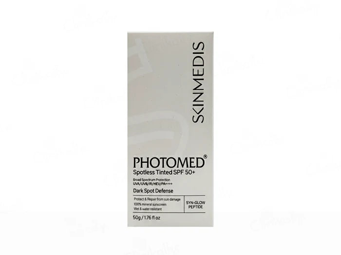 Skinmedis Photomed Spotless Tinted Sunscreen SPF 50+ PA++++ , 50gm.