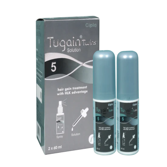Tugain Twins 5 Solution (60ml*2) 120ml