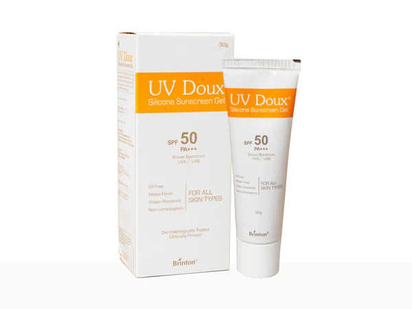 UV Doux Silicone Sunscreen Gel SPF 50, 50gm.