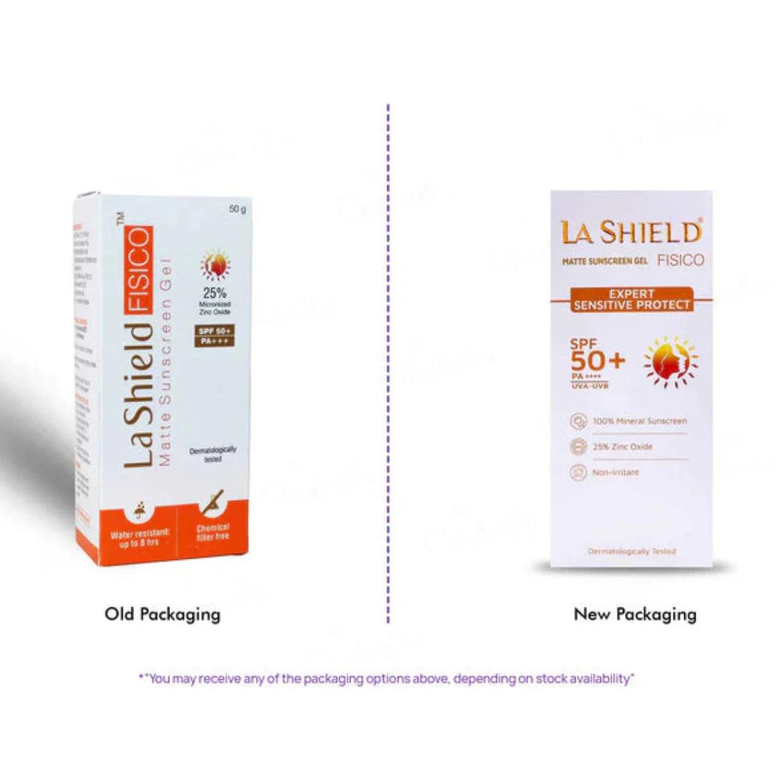 La Shield Fisico Matte Sunscreen Gel SPF 50+ PA+++, 50gm.