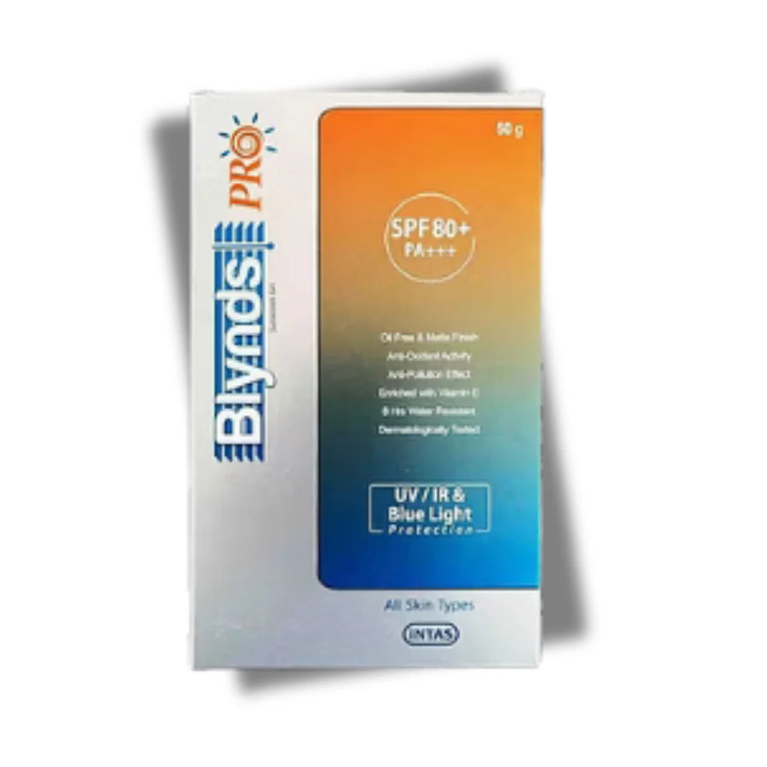 Blynds Pro Sunscreen Gel SPF 80+PA+++, 50G.