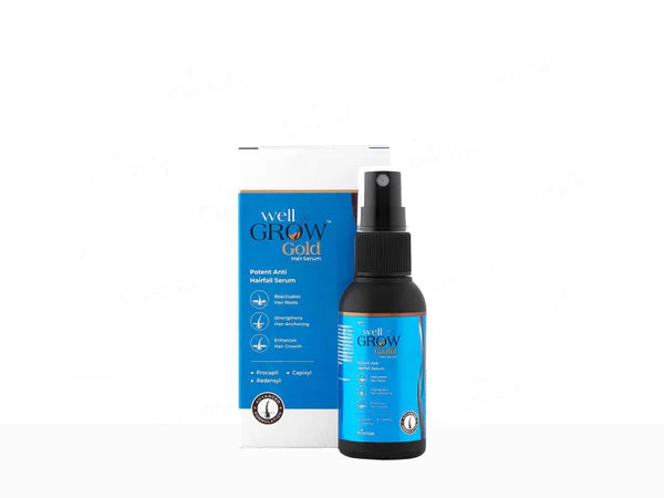 Well Grow Gold Hair Serum ,30ml.