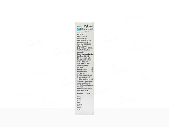 Melaglow PP Face Wash, 100ml.
