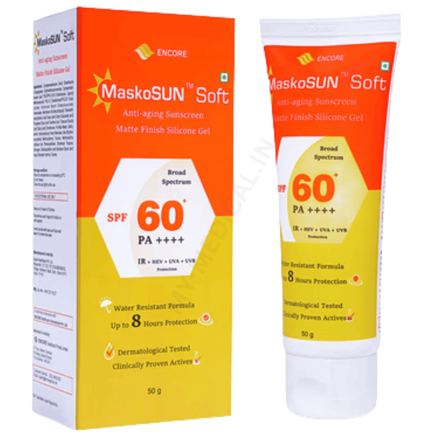 Maskosun Soft Anti-aging Sunscreen Gel SPF 60+ PA++++ 50g