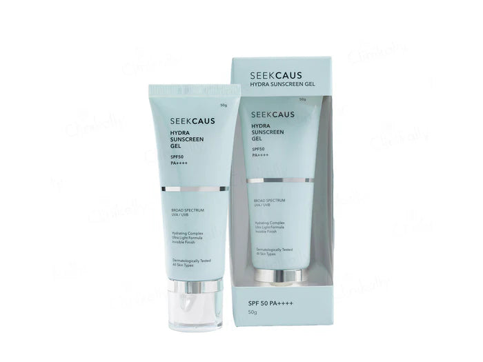 Seekcaus Hydra Sunscreen Gel SPF 50 PA++++ ,50gm.