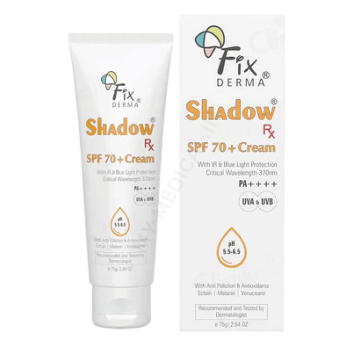 Shadow SPF 70 Cream – 75gm