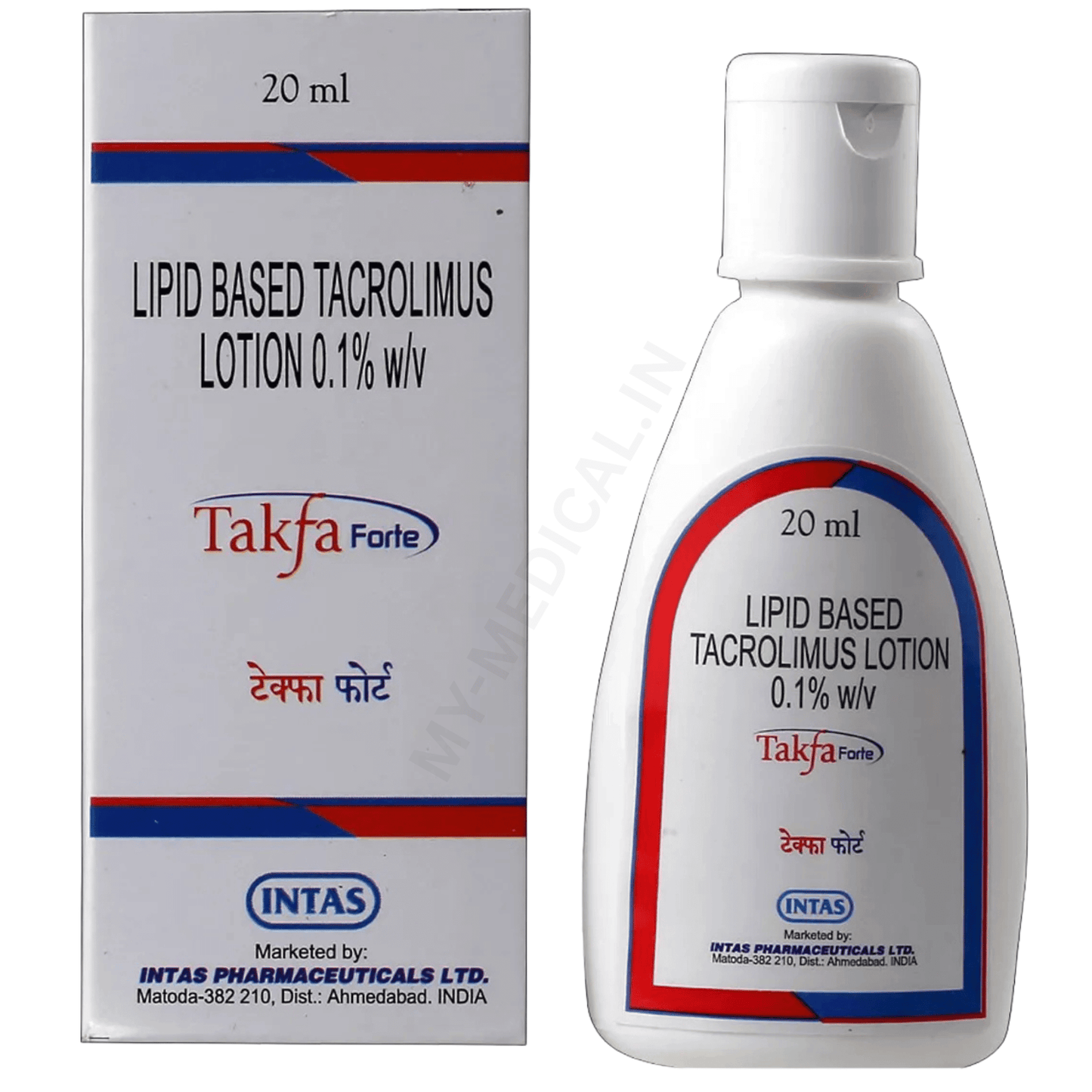 Takfa Forte 0.1% Bottle Of 20ml Lotion