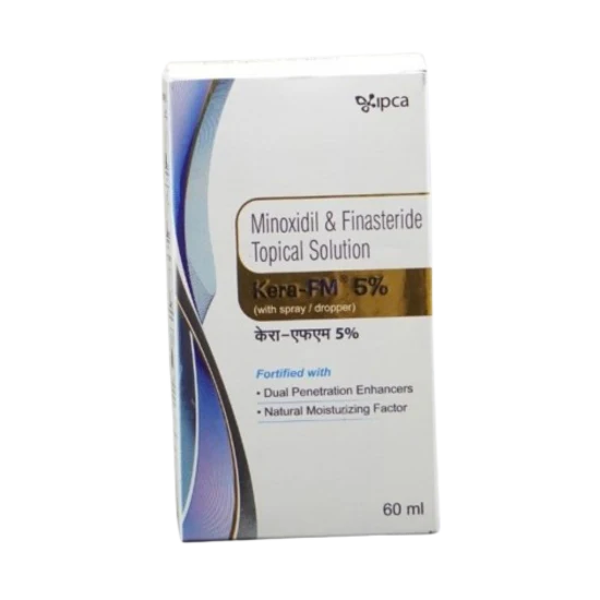 Kera Fm 5% Hair Solution, 60ml.