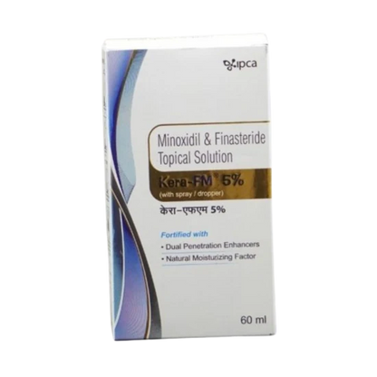 Kera Fm 5% Hair Solution, 60ml.