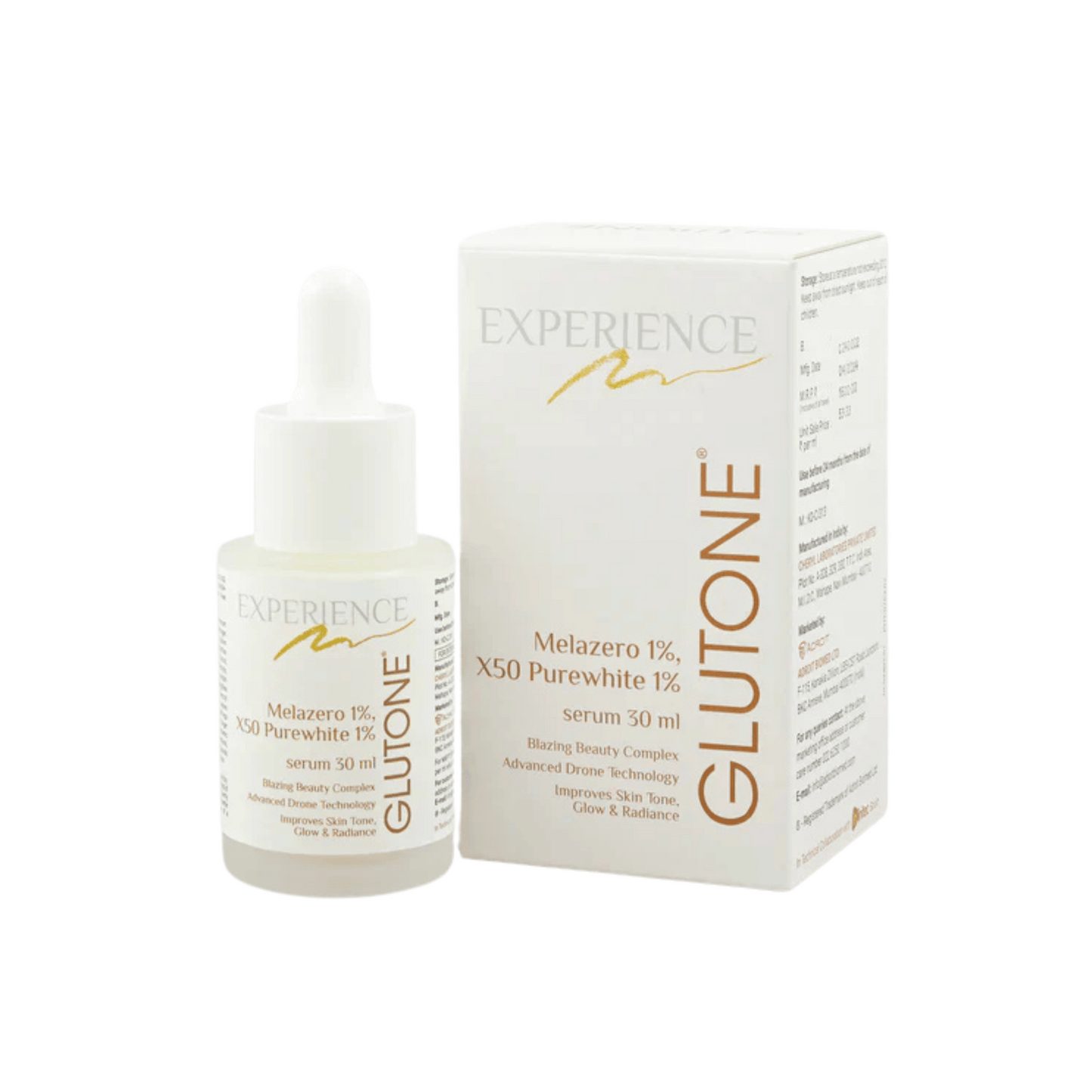 Glutone Melazero 1% X50 Purewhite 1% Serum 1*30ml