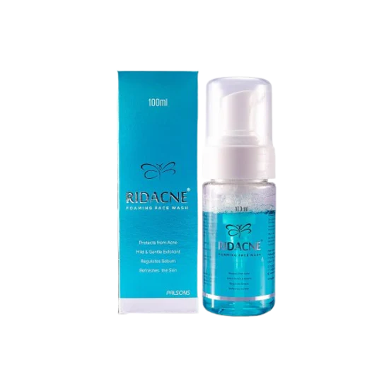 Ridacne foaming face wash, 100ml..
