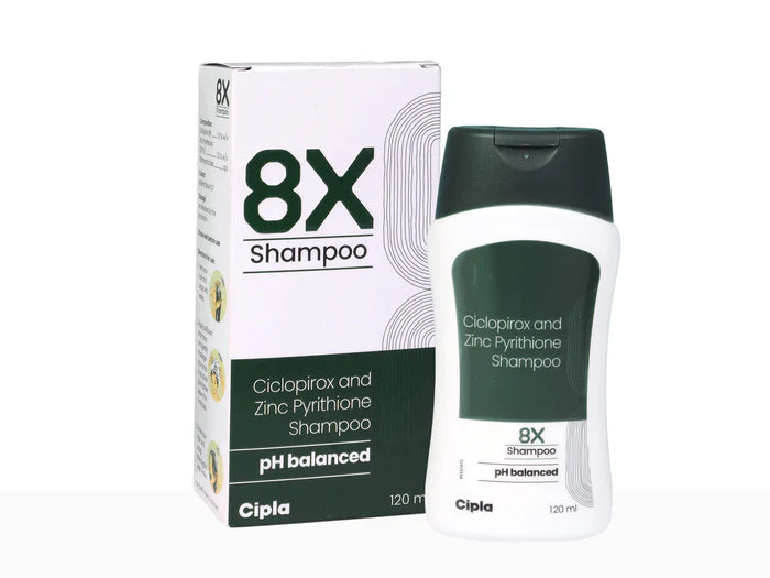 8X Shampoo, 120ml.