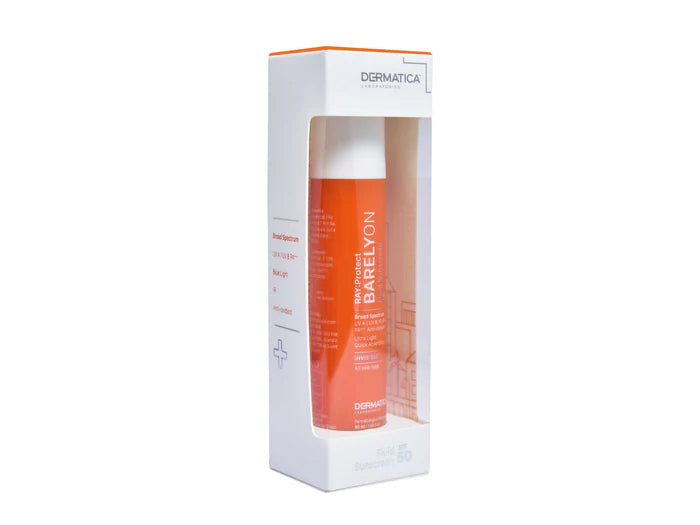 Ray Protect Barelyon Fluid Sunscreen SPF 50, 50ml.
