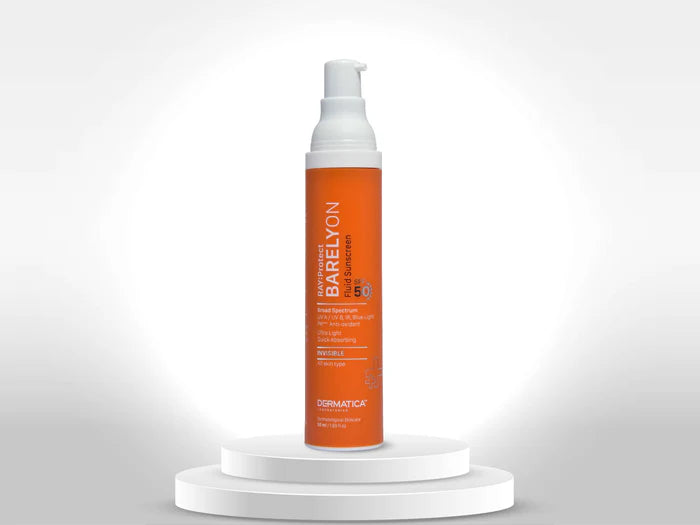Ray Protect Barelyon Fluid Sunscreen SPF 50, 50ml.