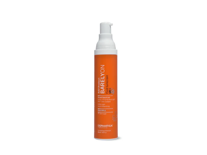 Ray Protect Barelyon Fluid Sunscreen SPF 50, 50ml.