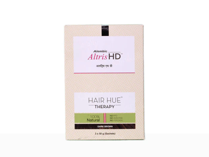 Altris HD Hair Hue Therapy Dark Brown 3*50gm