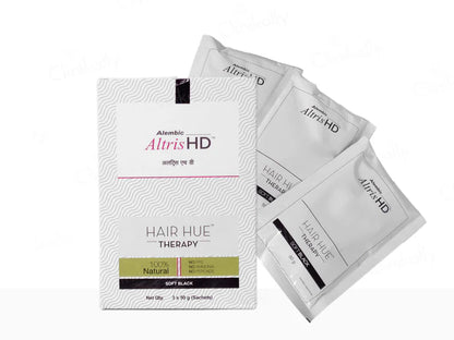Altris HD Hair Hue Therapy Soft Black, 3*50gm.