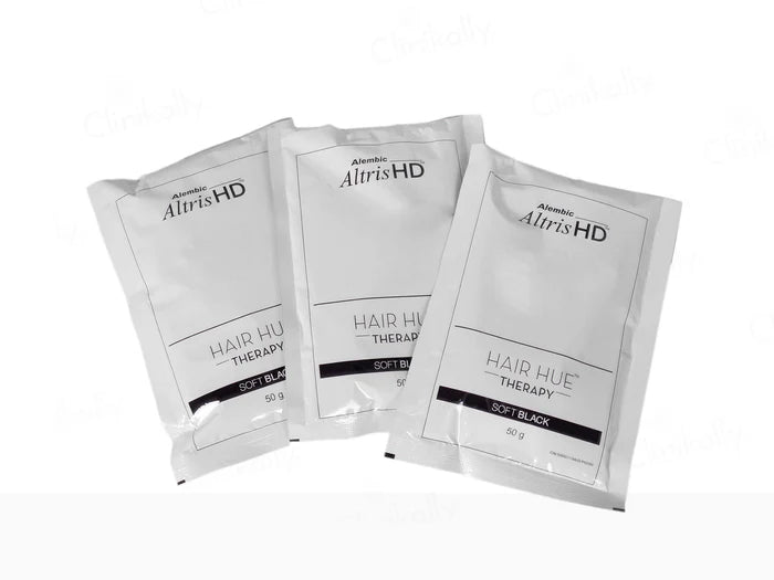 Altris HD Hair Hue Therapy Soft Black, 3*50gm.