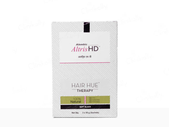 Altris HD Hair Hue Therapy Soft Black, 3*50gm.
