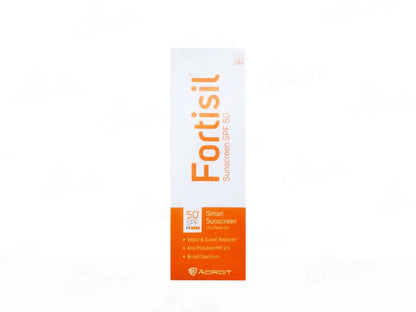 Fortisil Smart Sunscreen Ultra Matte Gel SPF 50 PA+++ 50gm.