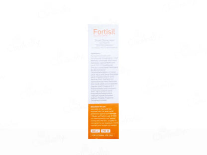 Fortisil Smart Sunscreen Ultra Matte Gel SPF 50 PA+++ 50gm.