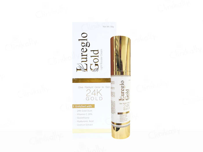 Lureglo Gold Light Booster Cream,50ml.
