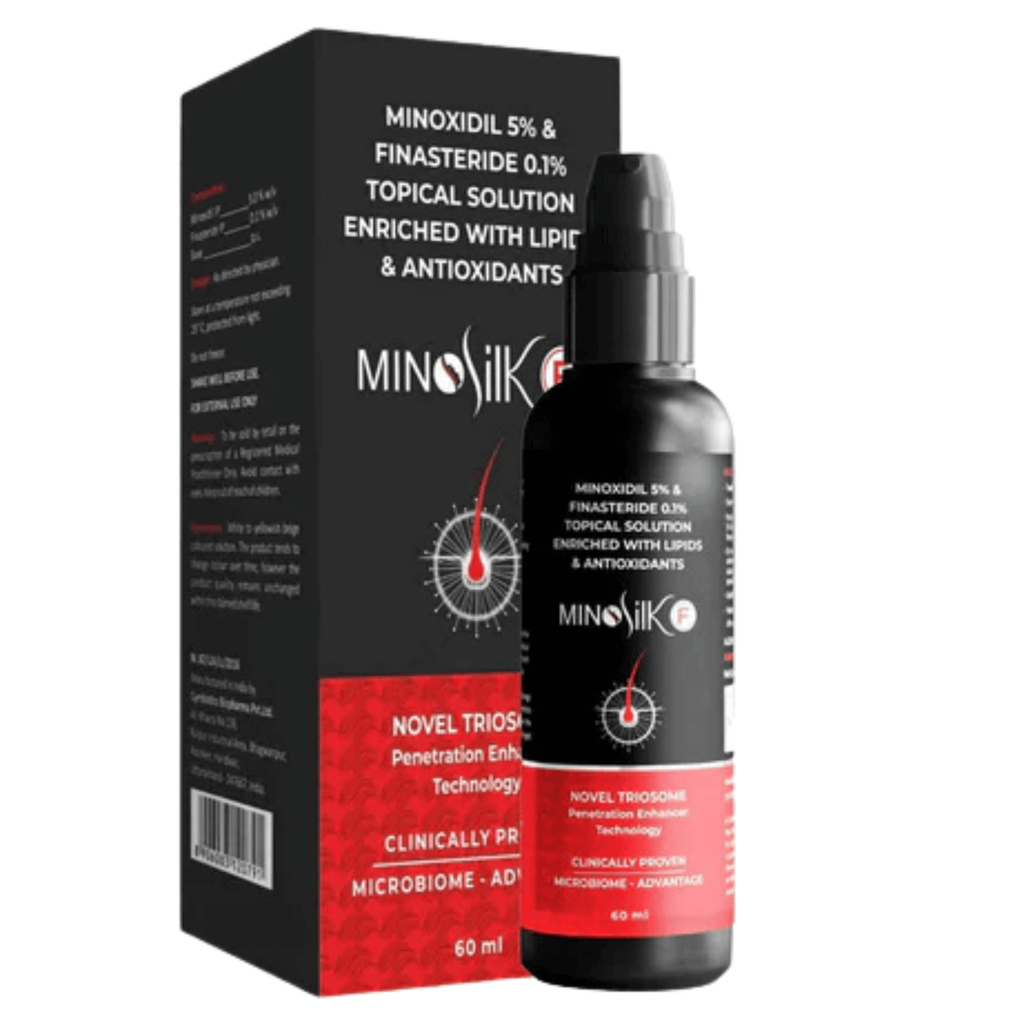 Minosilk F 5% Topical Solution 60ML.