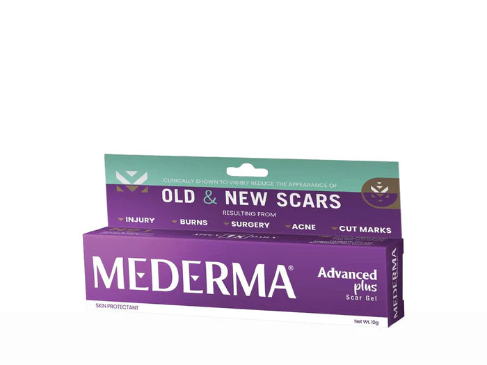 Mederma Advanced Plus Scar Gel, 10gm.
