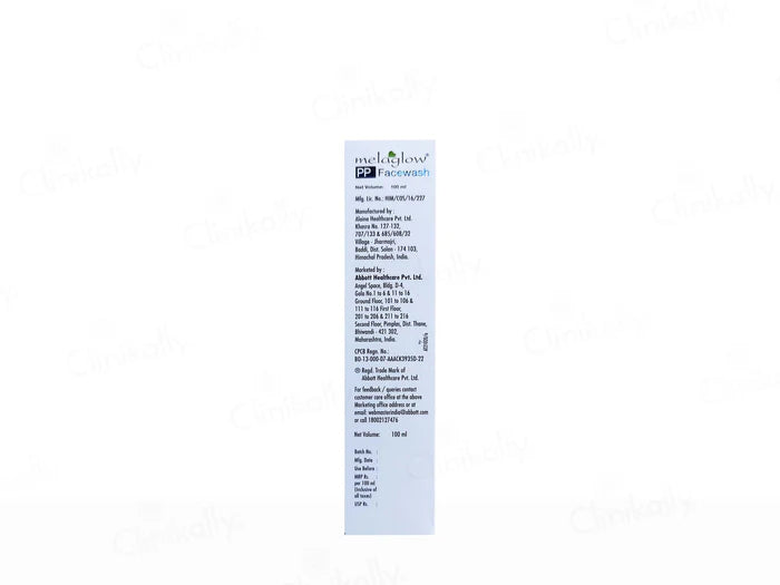 Melaglow PP Face Wash, 100ml.