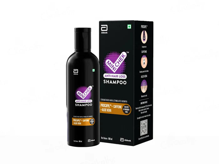 Minichek Anti-Hair Loss Shampoo, 100ml.