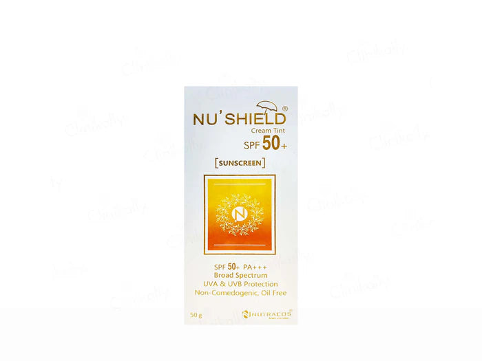 Nushield Cream Tint Sunscreen SPF 50+ ,50G.