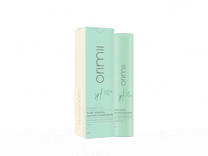Orimii Pure Mineral Watery Sunscreen SPF 50 PA++++, 50ml.