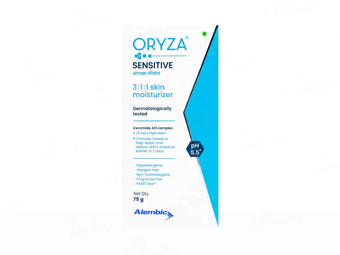 Oryza Sensitive Skin Moisturiser, 75gm.