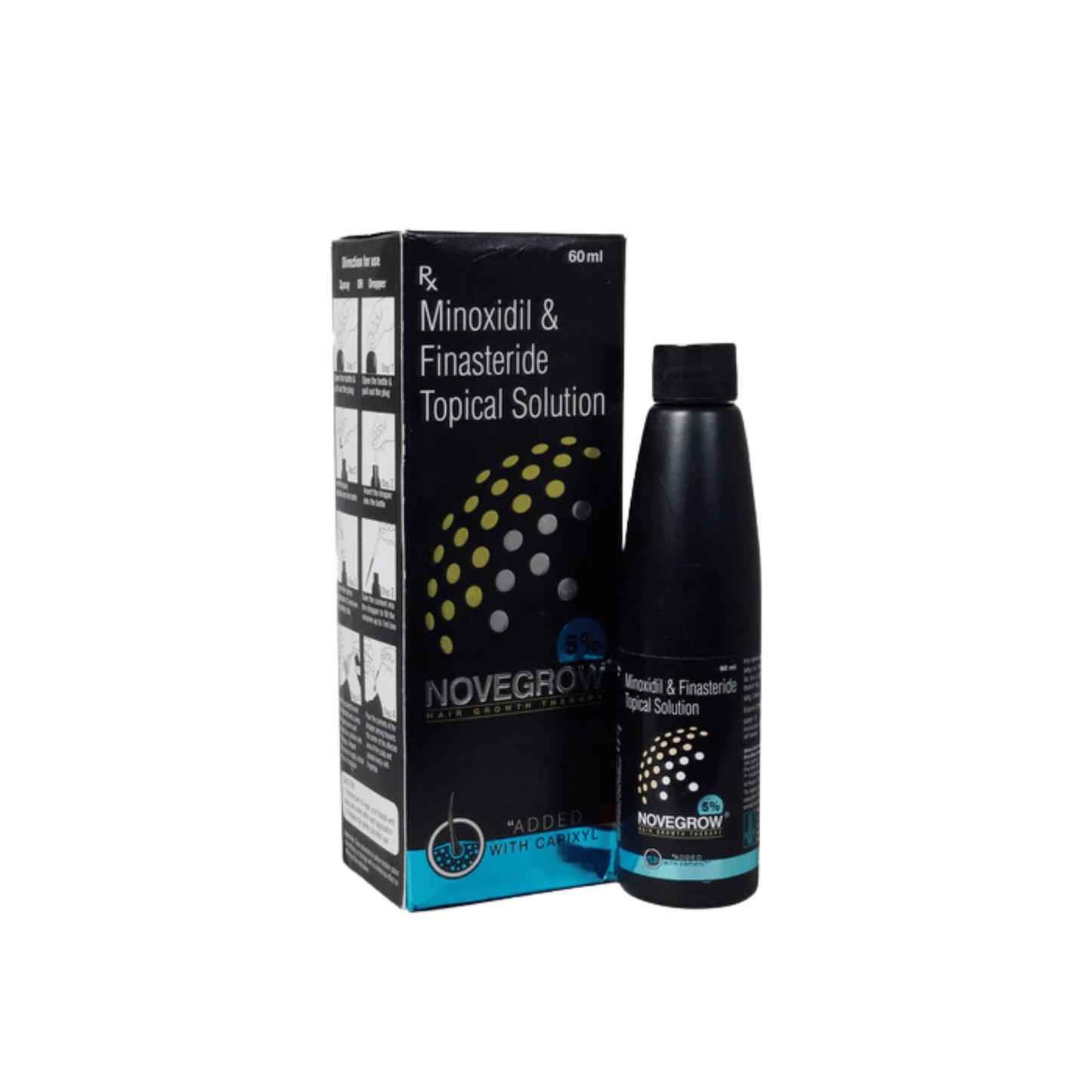 Novegrow, 5% Topical Solution, 60ml.