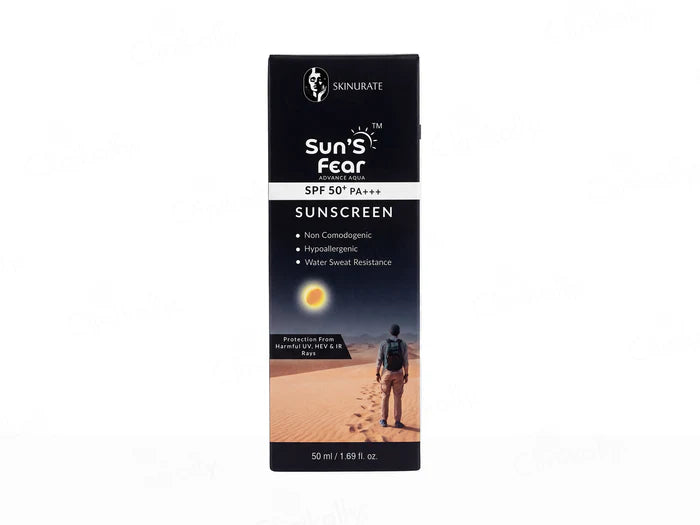 Skinurate Sun's Fear Advance Aqua Sunscreen SPF 50+ PA+++ ,50ml.