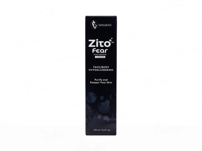 Skinurate Zito Fear Acne Control Hypoallergenic Face & Body Cleanser,100ml.