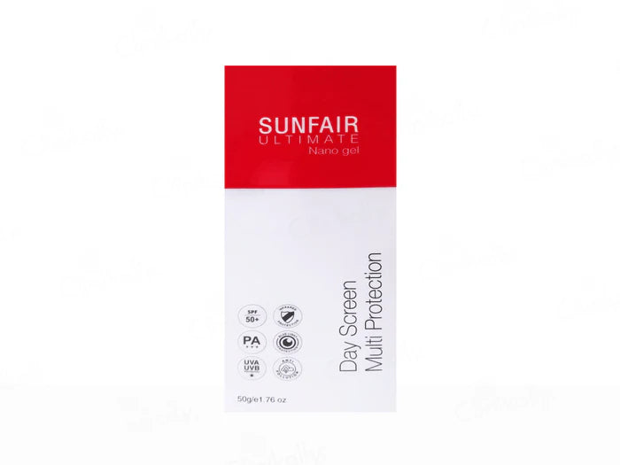 Sunfair Ultimate Day Screen Multi Protection Nano Gel Sunscreen SPF 50+ PA+++, 50gm.