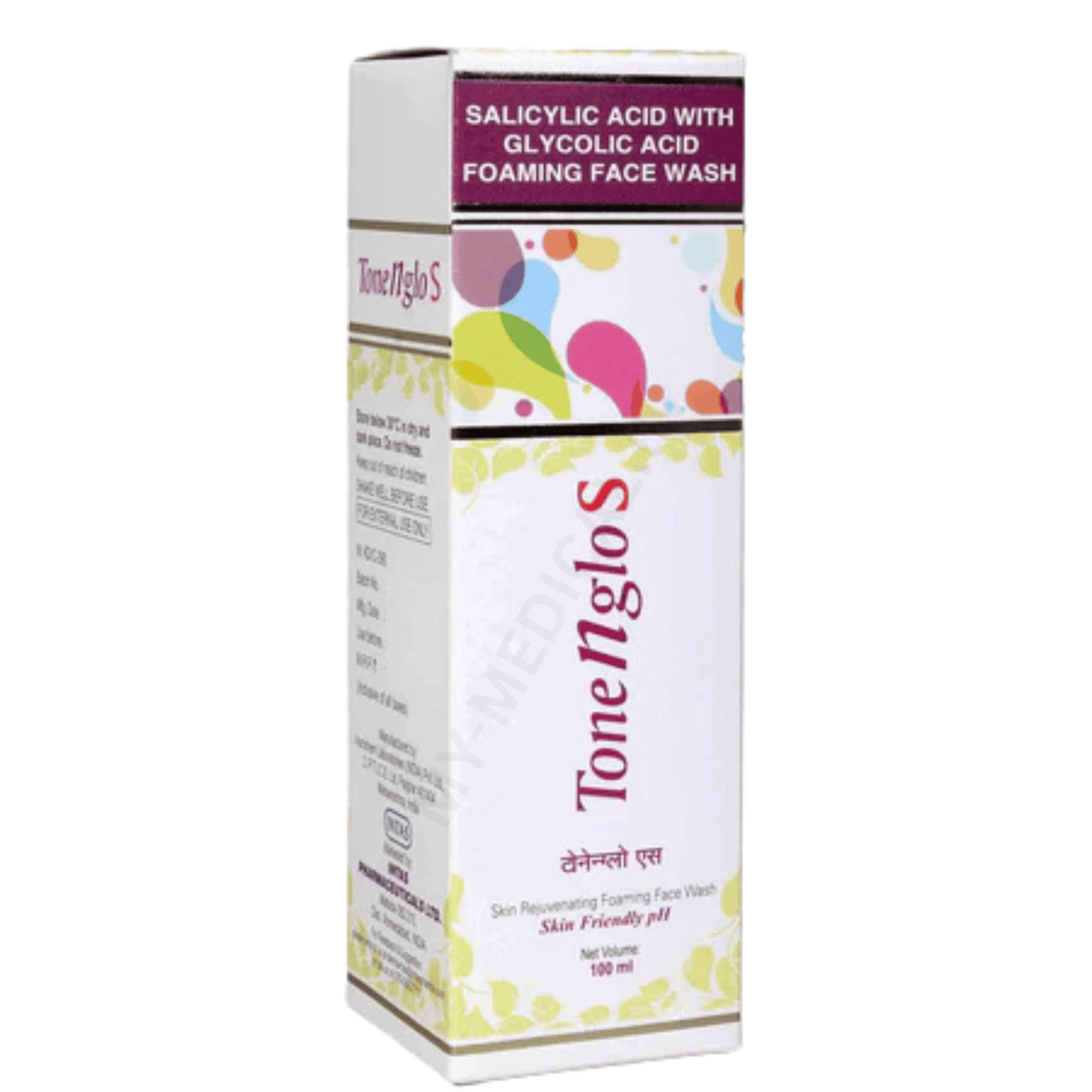 Tonenglo S Foaming Face Wash 100ml.