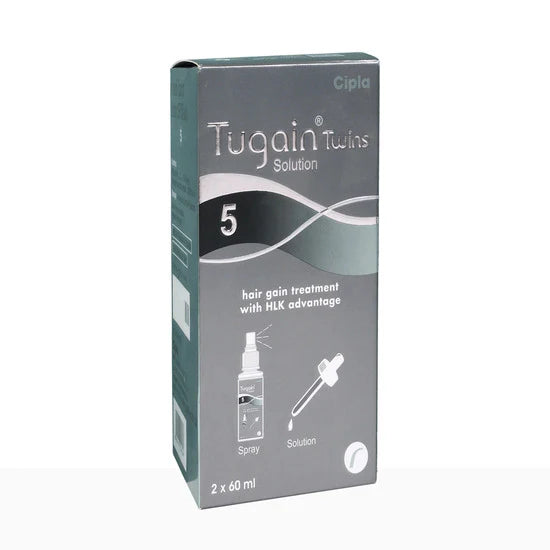 Tugain Twins 5 Solution (60ml*2) 120ml