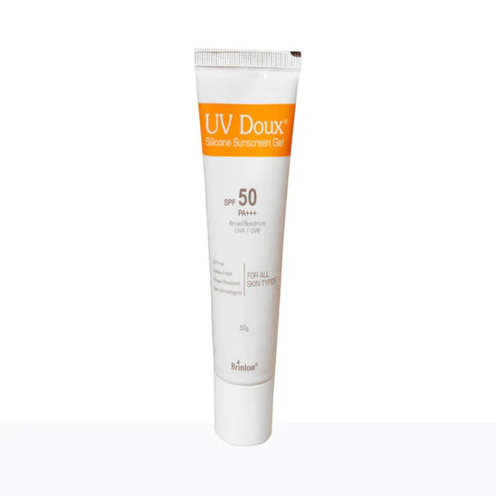 UV Doux Silicone Sunscreen Gel SPF 50, 50gm..