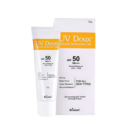 UV Doux Silicone Sunscreen Gel SPF 50, 50gm..