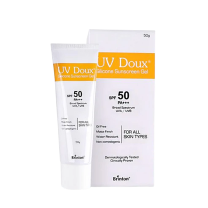 UV Doux Silicone Sunscreen Gel SPF 50, 50gm..