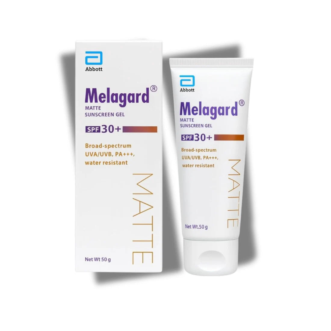 Melagard Matte Sunscreen Gel SPF 30+, 50g.