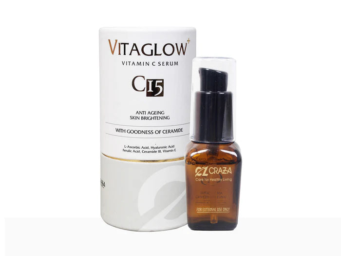 Vitaglow+ Vitamin C Serum,30ml.